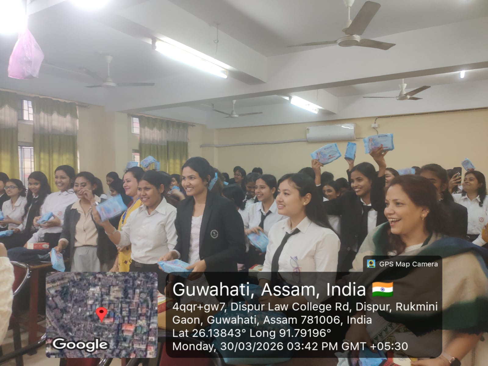 Awareness programme on menstruation hygiene