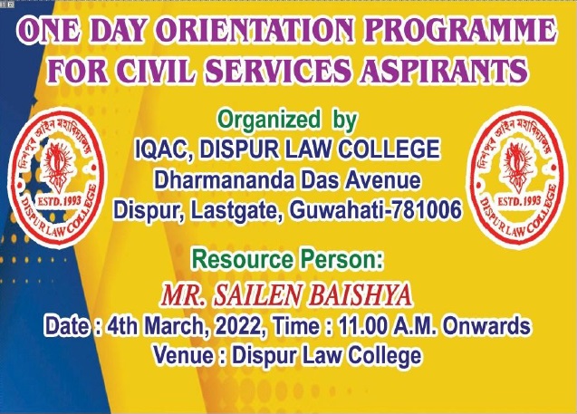 One-day Orientation Program of Civil Services Coaching