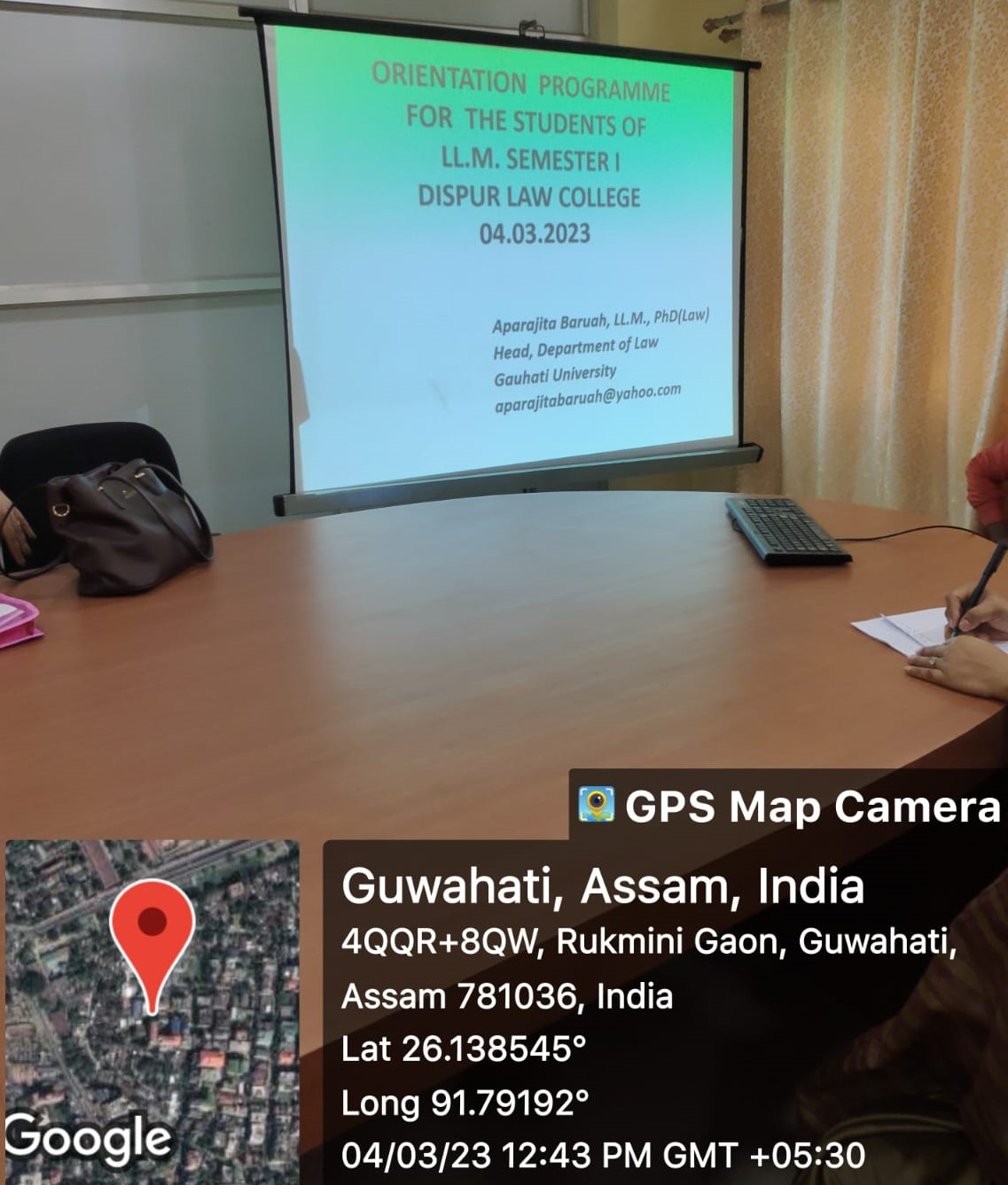 Orientation Programme for LL.M 1st Semester Students